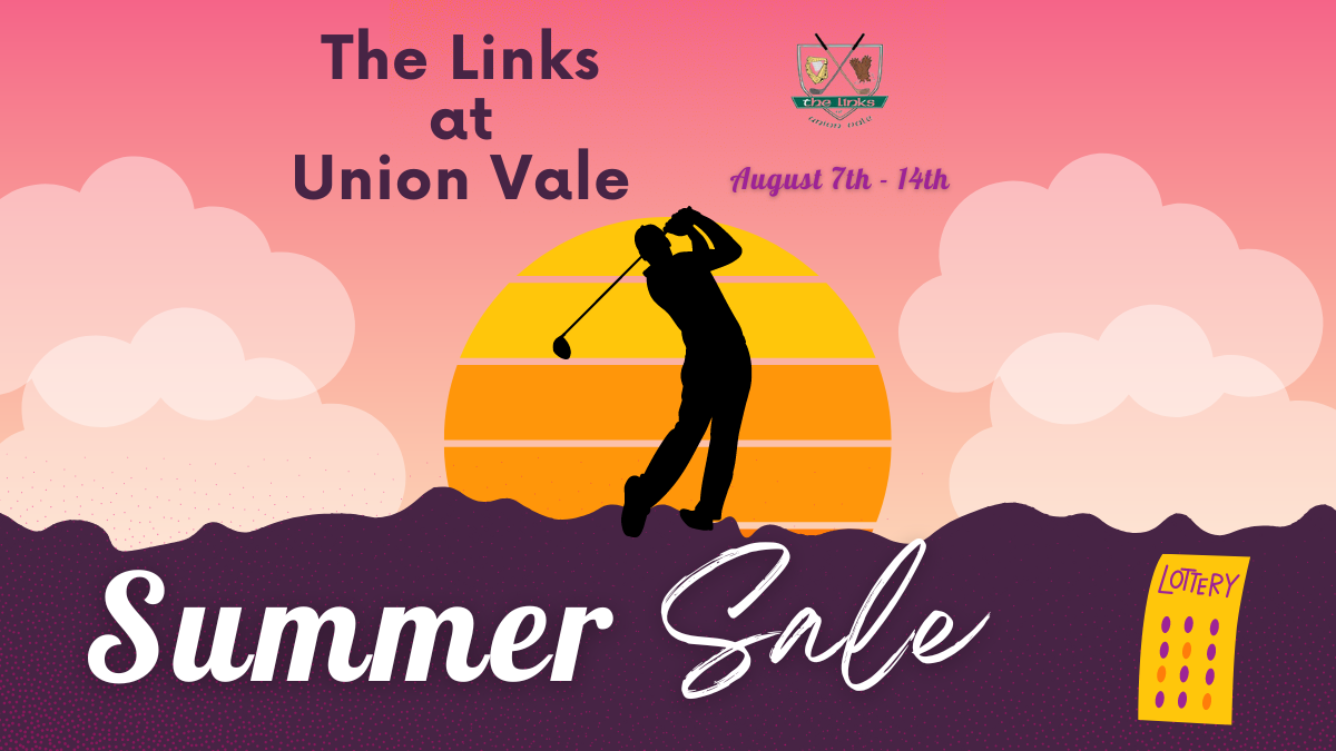 Links at Union Vale Summer Sale 2023 email 1